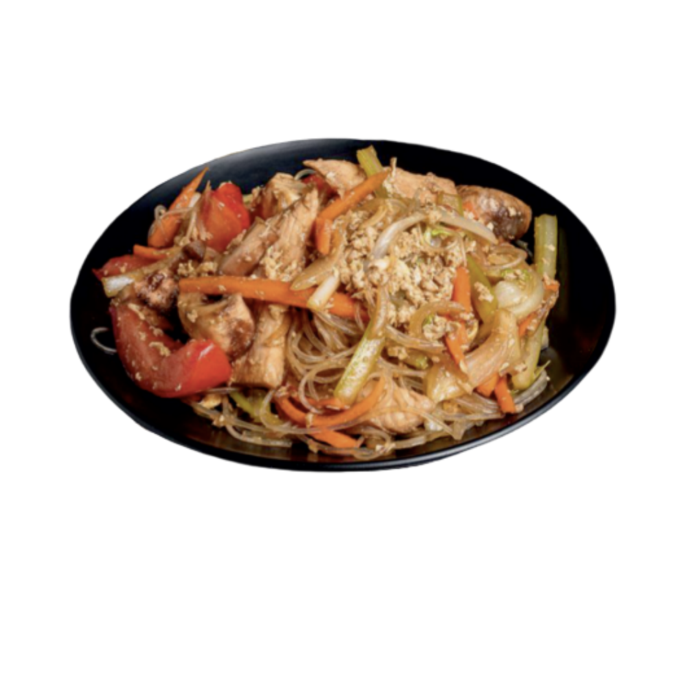 34 Noodles with Chicken and Egg